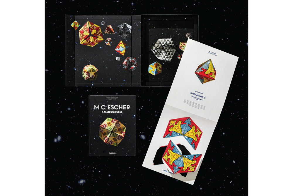 M.C. Escher Kaleidocycles good Kit UnOpened 17 Models 3D